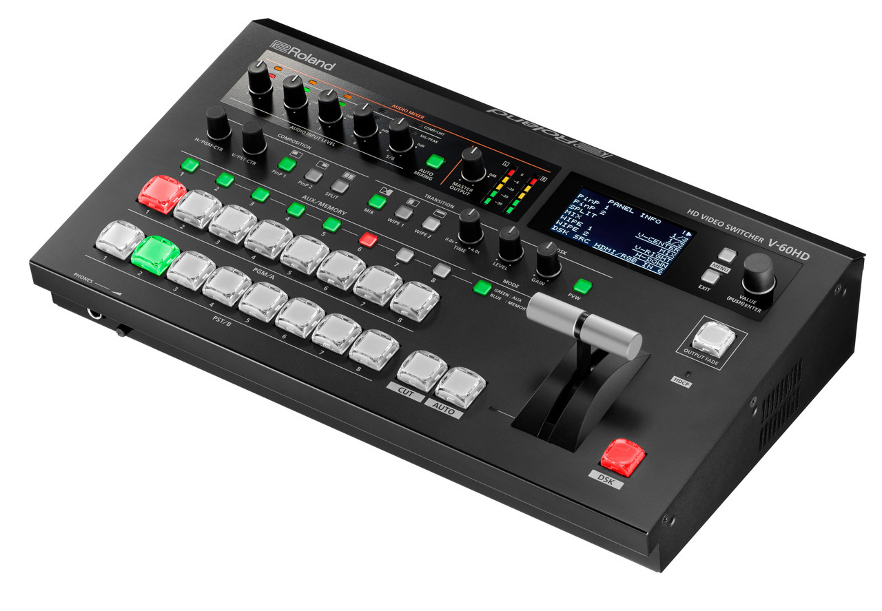 ROLANDビデオスイッチャー　V-60HD Roland System Group V-60HD HD Video Switcher - GearclubDirect