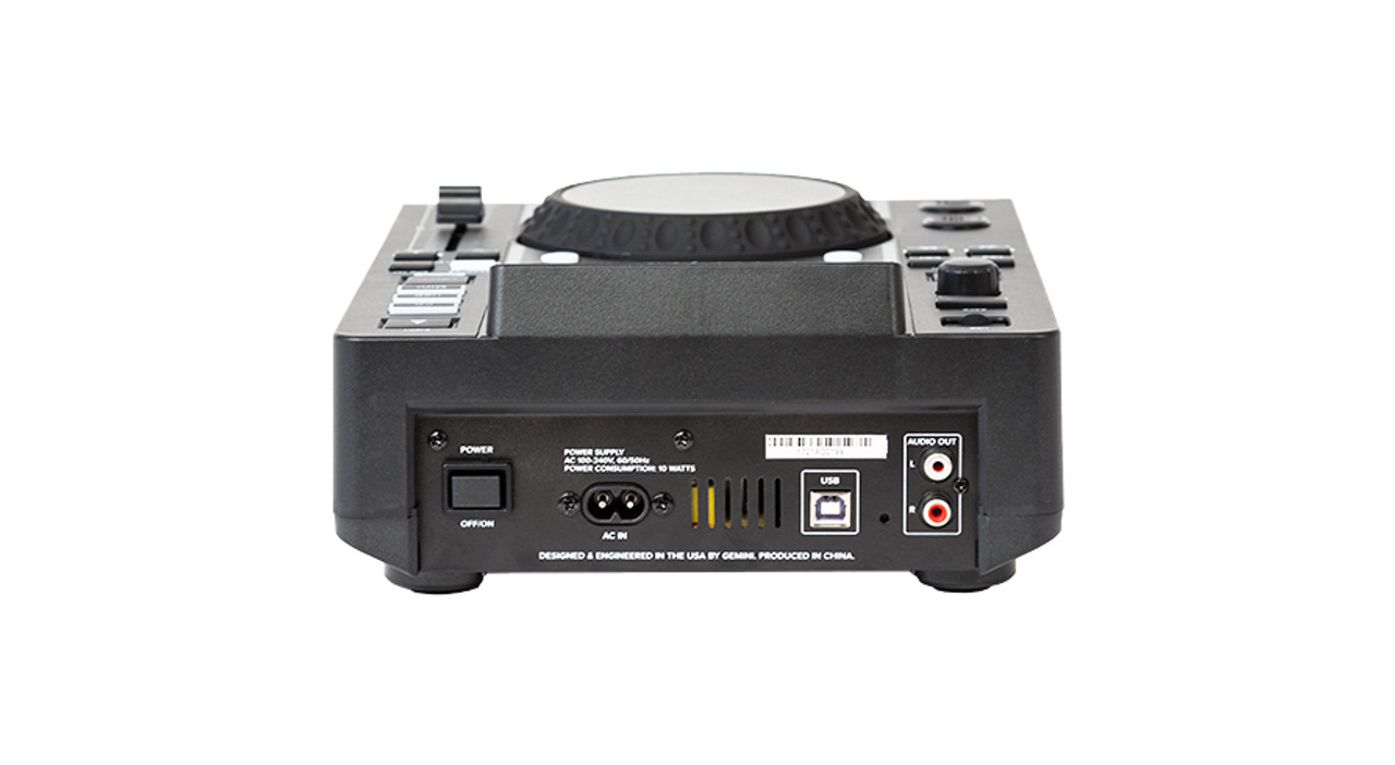 Gemini MDJ-600 CD/USB Media Player and MIDI Controller