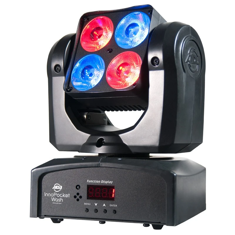 American DJ Inno Pocket Wash 4-IN-1 Quad LED Mini Moving Head
