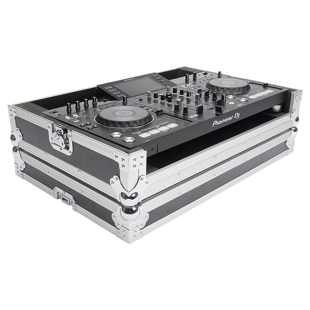 Pioneer XDJ-RX ケース付き Pioneer XDJ-RX / XDJ-RX2 Flight Case with 2U Rack Space and