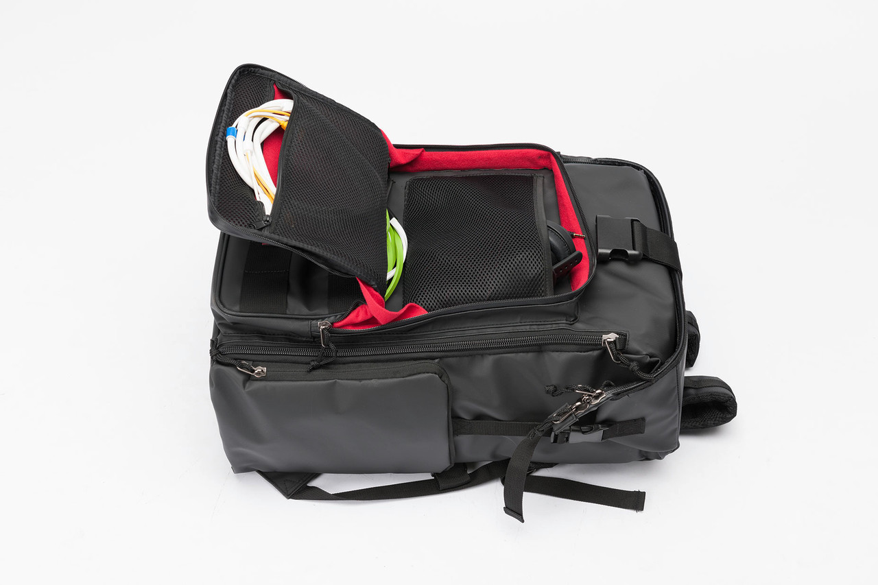 Magma RIOT DJ-Stashpack XL Plus, Black/Red
