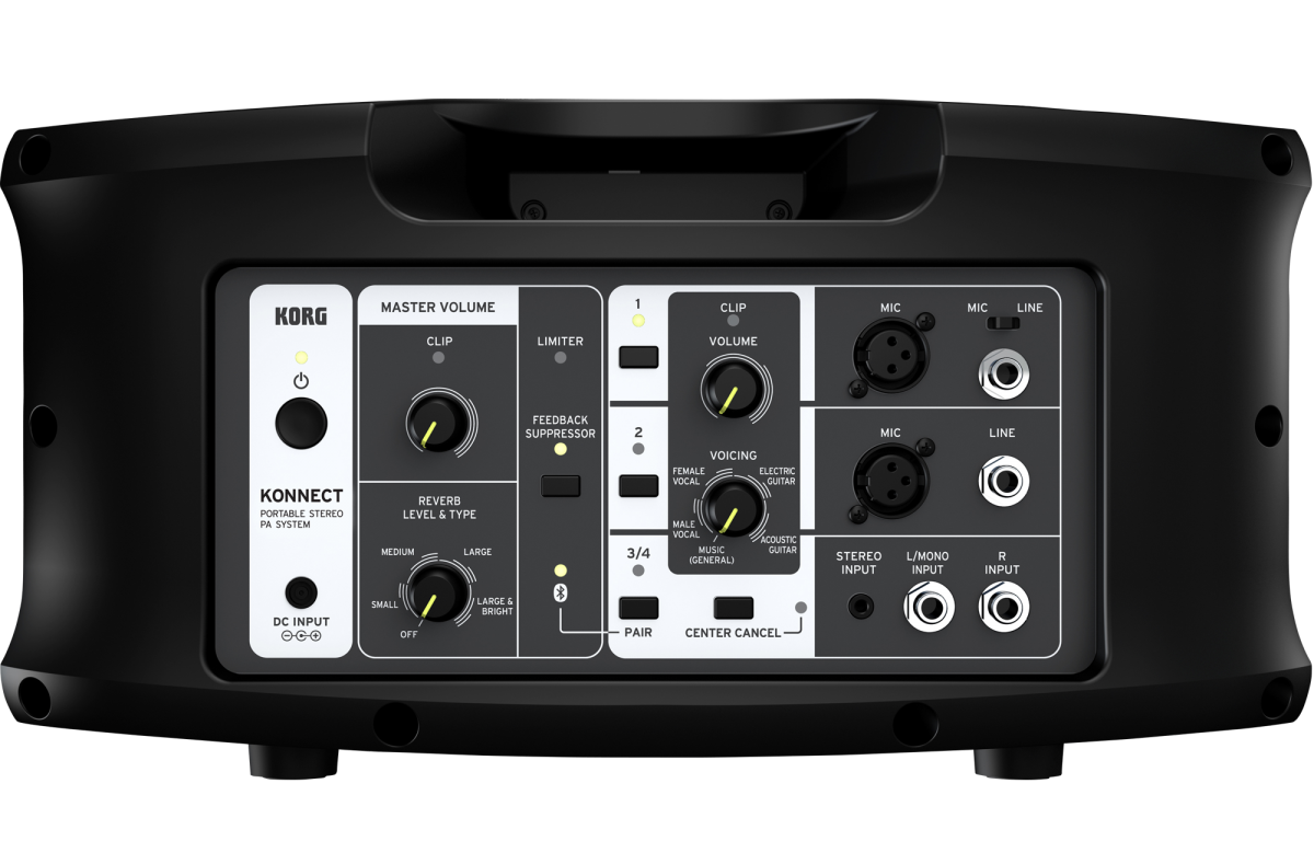 KORG Portable Four-Channel Bluetooth 