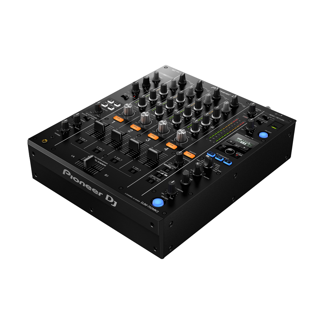 Pioneer DJ DJM-750MK2 4チャンネルミキサー Pioneer DJM-750MK2 4-Channel DJ Mixer | Gear Club Direct