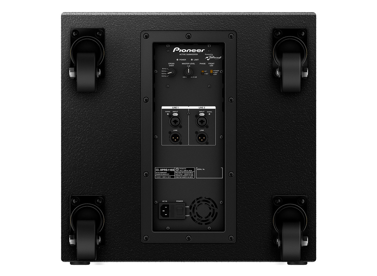 Pioneer XPRS115S 15 inch reflex loaded active subwoofer