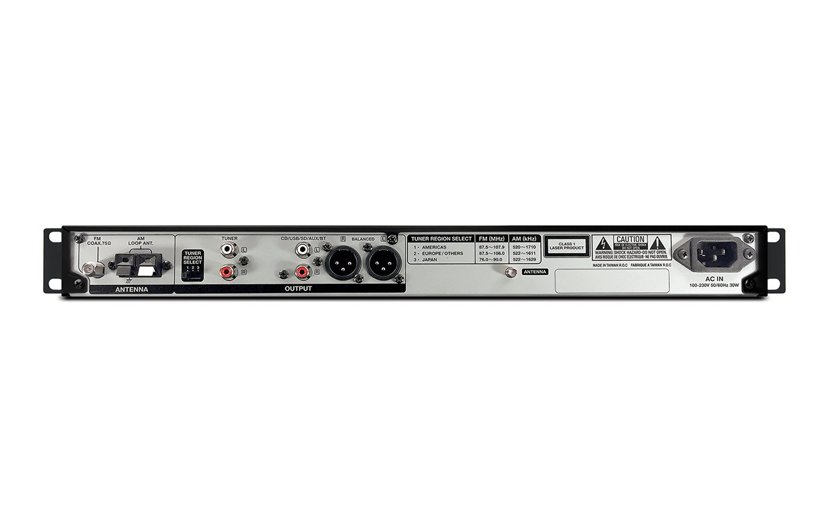 Denon Professional DN-300Z CD, SD, USB Player with BT and AM/FM