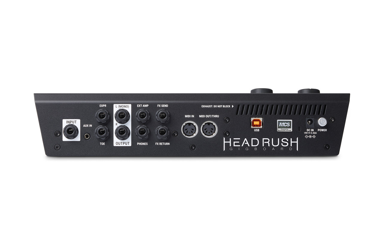 Headrush Gigboard Ultra-Portable Guitar FX and Amp Modeling Processor