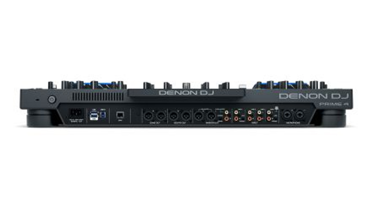 Denon DJ PRIME4XUS Prime 4 4-Deck Standalone DJ System with