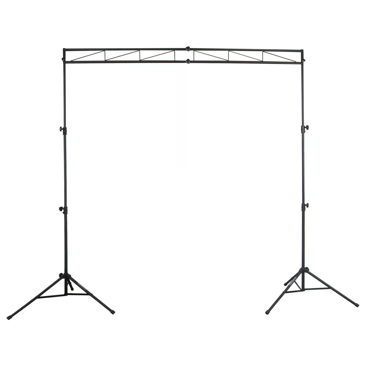 Moveable Truss Rack ODYSSEY LTMTS8 8' MOBILE TRUSS SYSTEM IN BLACK: 2 TRIPODS W/LIGHTING ...