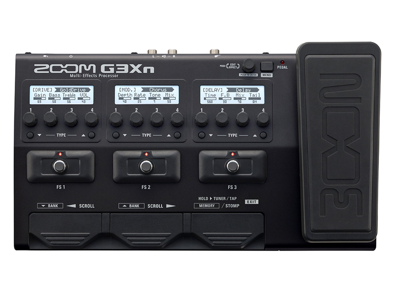 Zoom G3Xn - Multi-Effects Processor with Expression Pedal