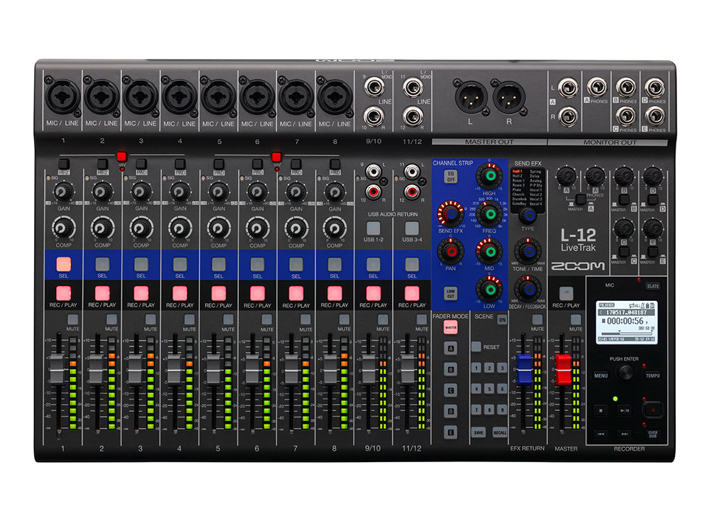 Zoom L12 - LiveTrak L-12