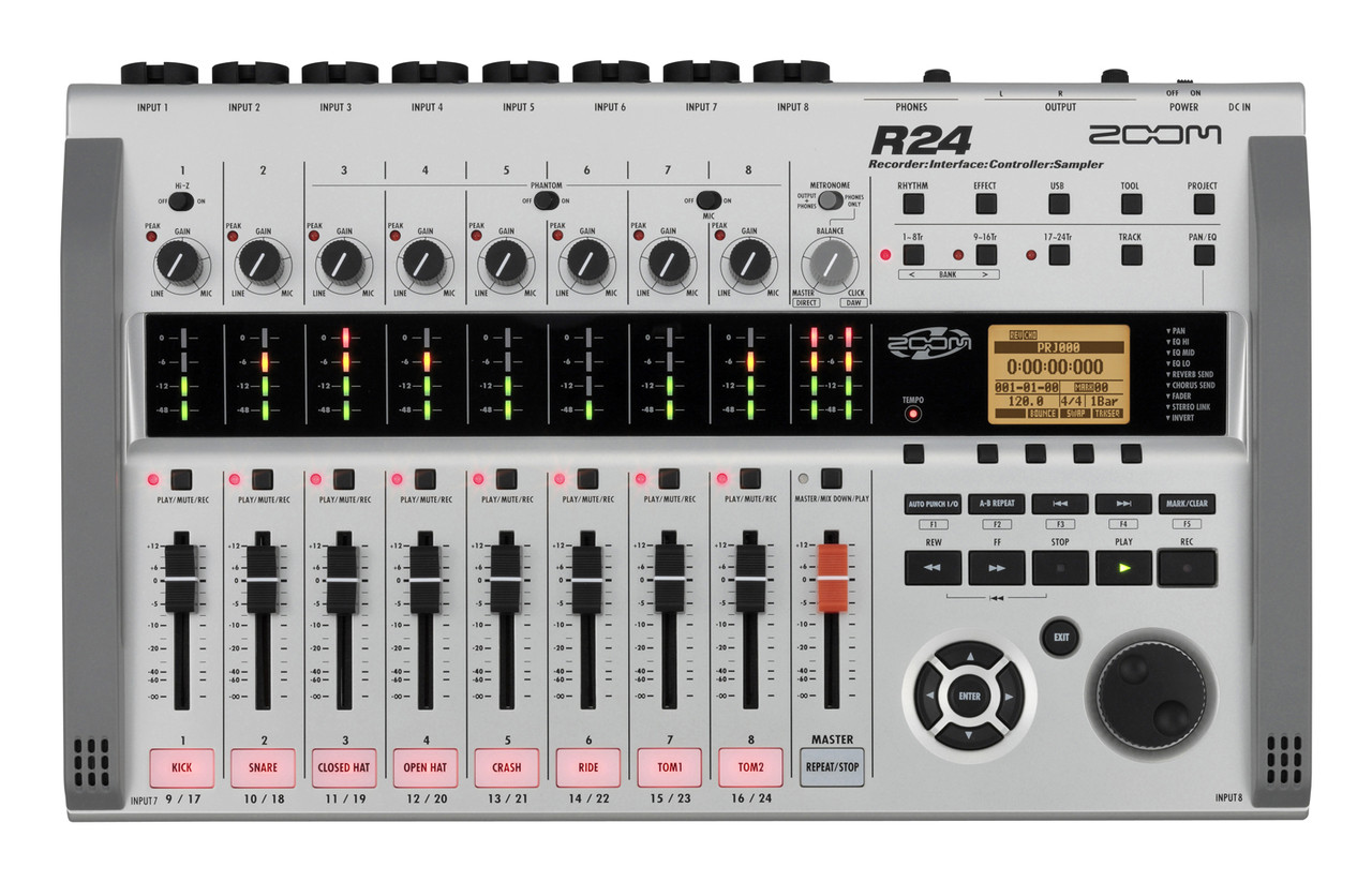 Zoom R24 - Recorder/Interface/Controller/Sampler