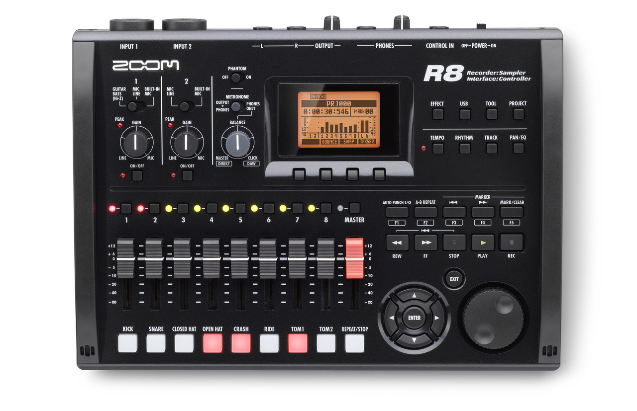 Zoom R8 - Recorder/Interface/Controller/Sampler