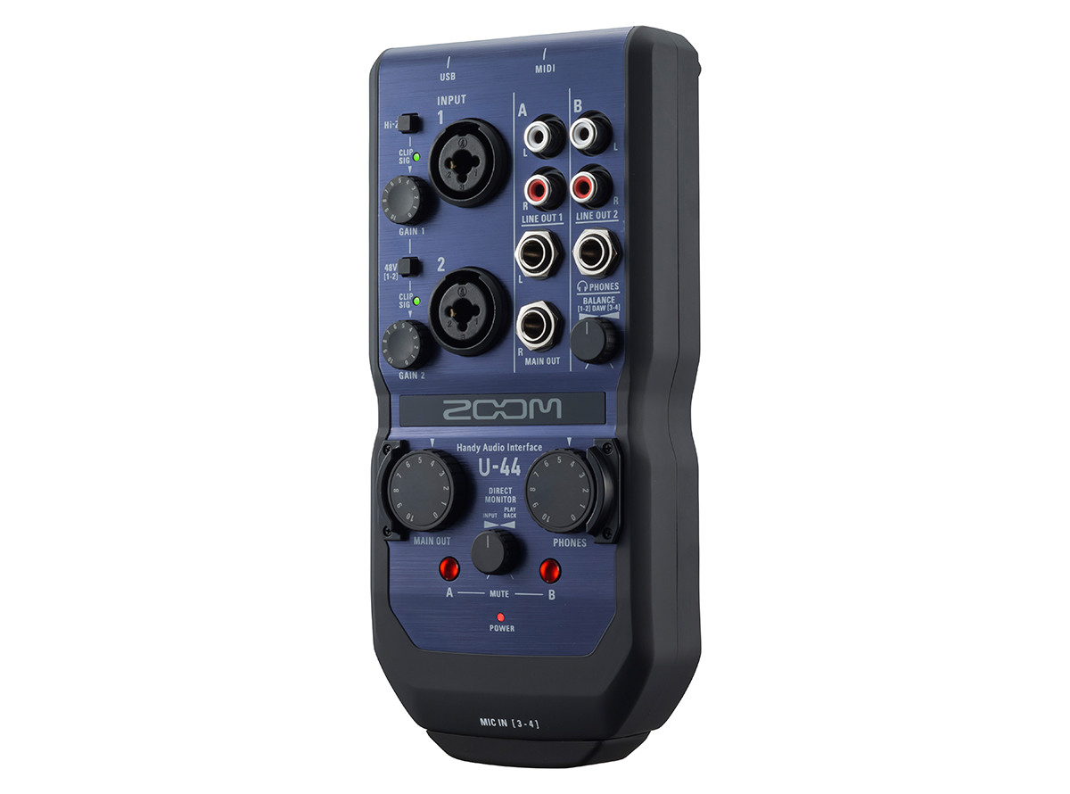 DTM・DAW ZOOM U-44 Zoom U-44 - U-44 Handy Audio Interface
