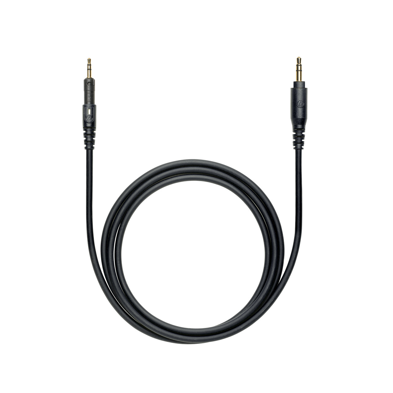 Bij Bondgenoot bolvormig Audio-Technica HP-SC - 1.2m (3.9') straight (black), replacementcable for  ATH-M40x and ATH-M50x. Includes 6.3 mm (1/4") screw-on adapter.