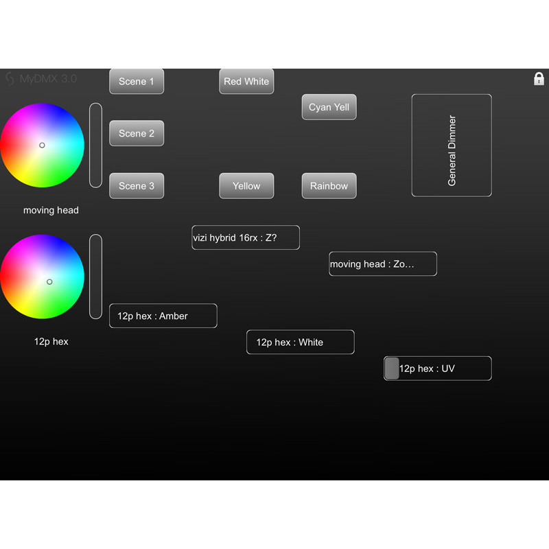 American DJ MYDMX 3.0 - MYDMX 3.0;512 DMX channel, software base
