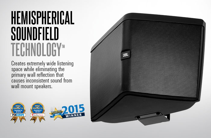 JBL PROFESSIONAL Control HST-WH 壁掛けスピーカー 白 JBL Professional Control HST Wide-Coverage Speaker with 5.25-Inch