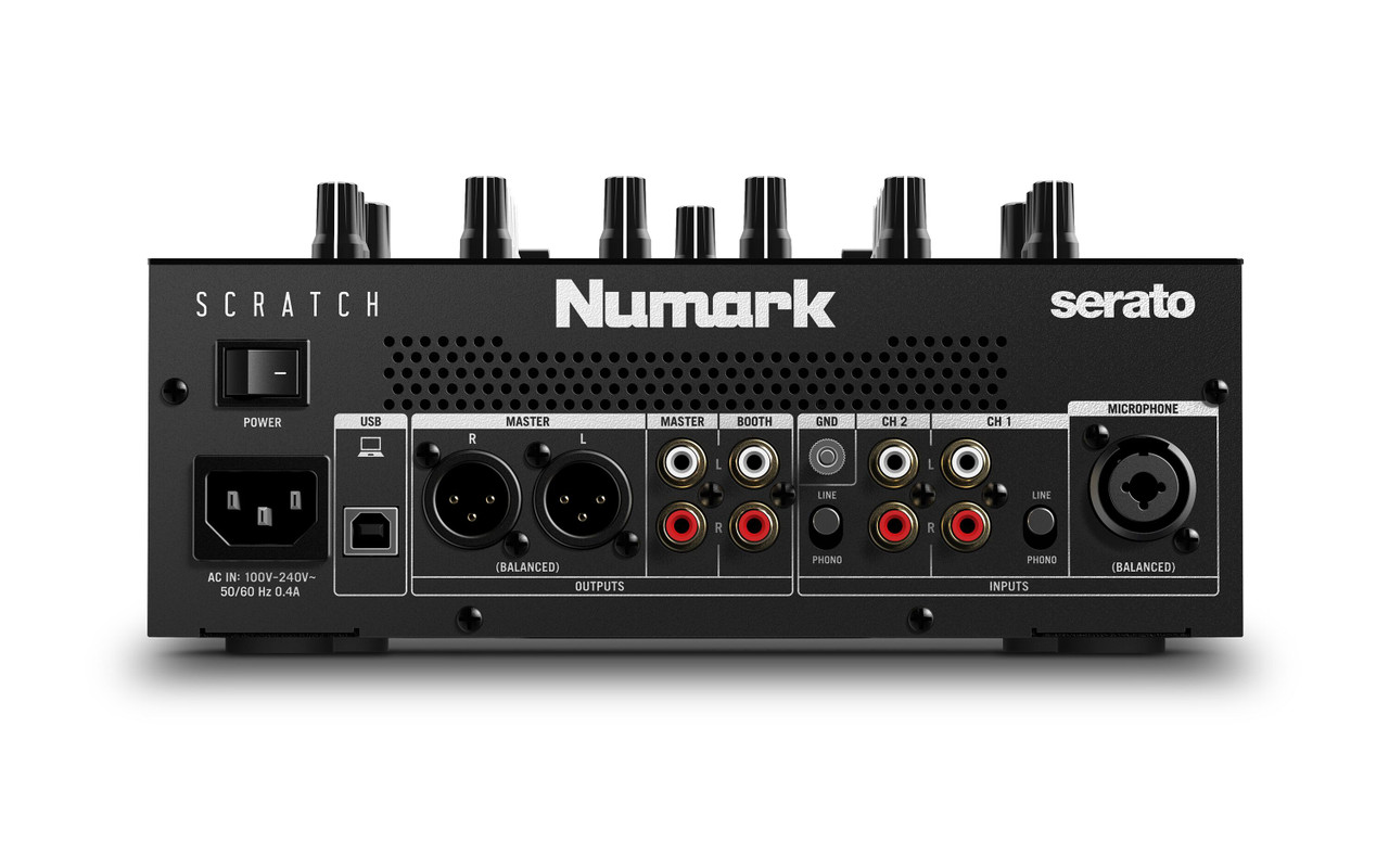 Numark Scratch 2-channel scratch mixer for Serato DJ Pro