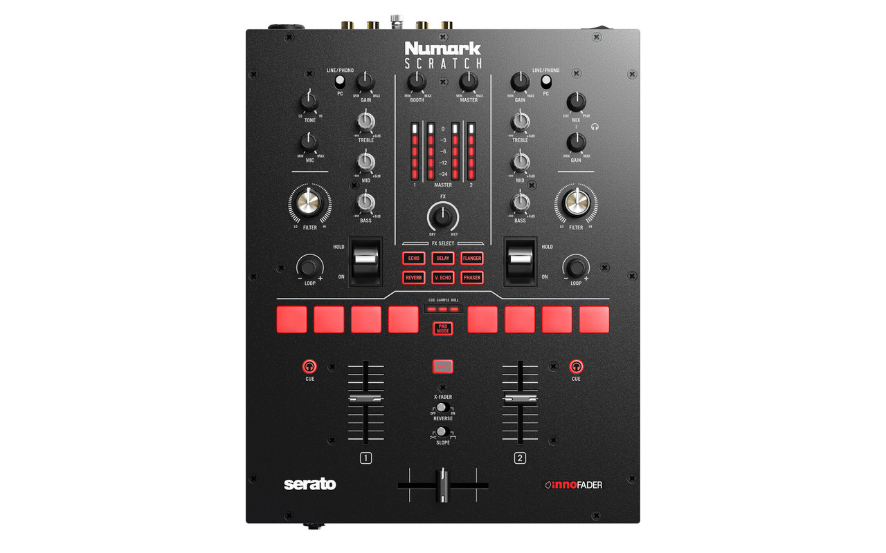 Numark Scratch 2-channel scratch mixer for Serato DJ Pro