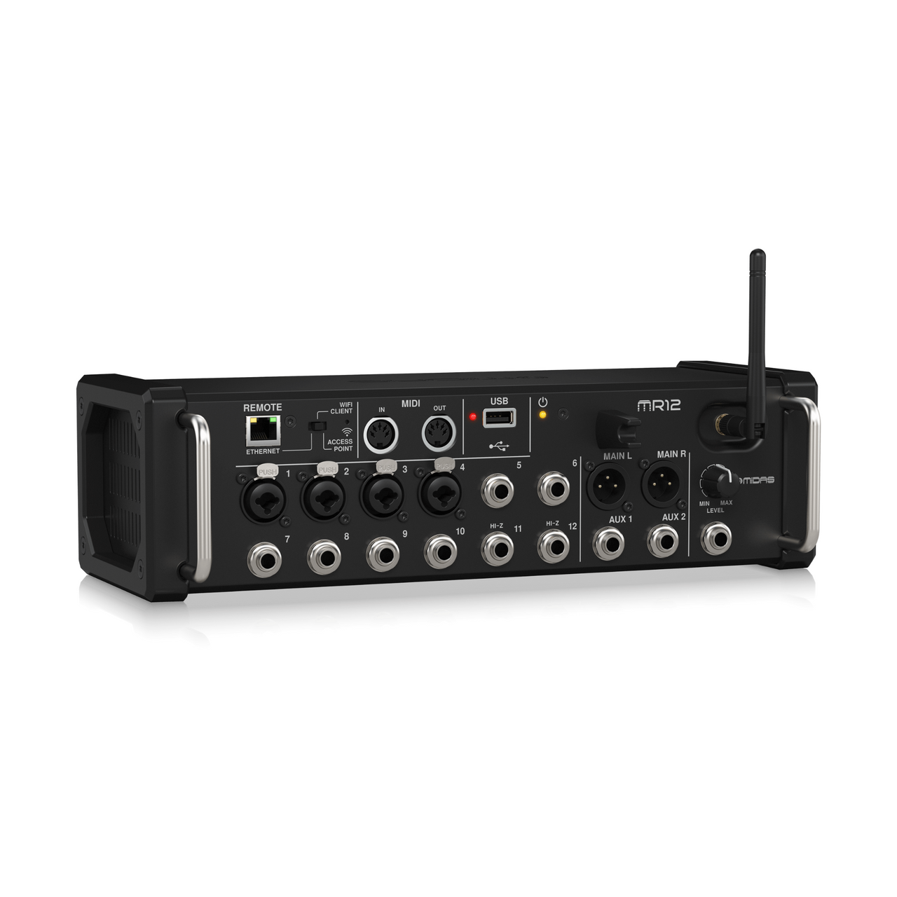 Midas MR12 12-Input Digital Mixer for iPad/Android Tablets with Wi