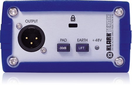 Klark Teknik DN100 - Roadworthy active direct injection box