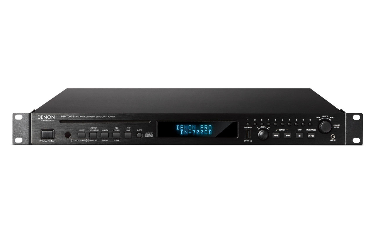 DENON　CD　Bluetooth　プレイヤー Denon Professional DN-700CB - DN-700CB Network CD/Media Bluetooth