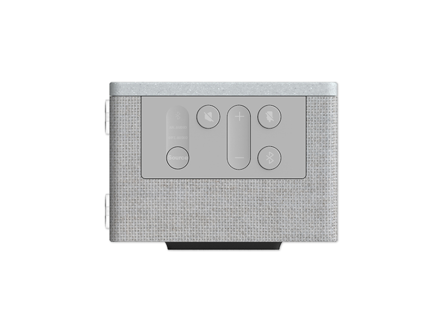 Barra Audio Per Conferenze AMX Acendo Vibe – Audio JBL, Microfoni A Ampio Raggio, Grigio