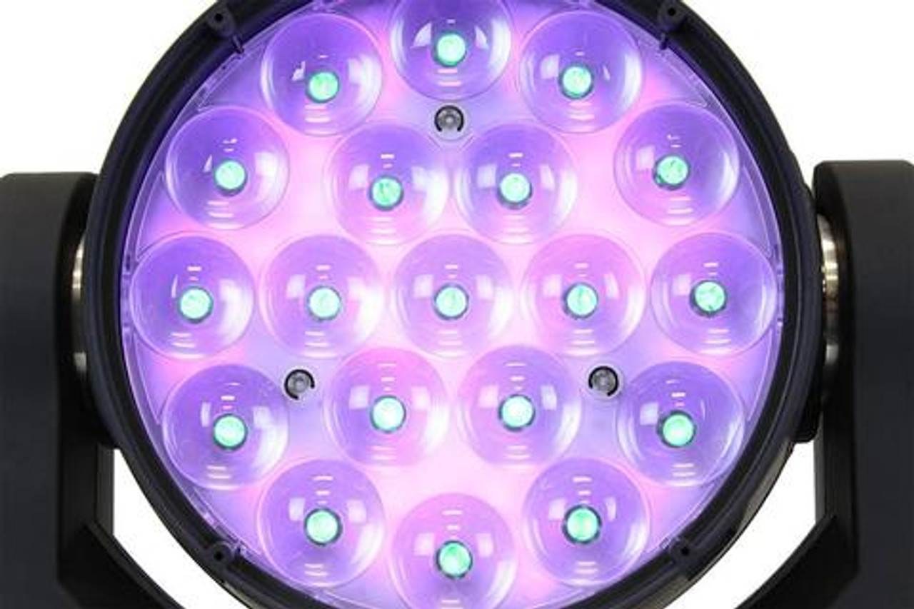 【プラグ済】 STORM LUCIDVISION 15ポンド Blizzard Lighting STILETTO GLO19 - 19x 15W OSRAM™ RGBW 4-in