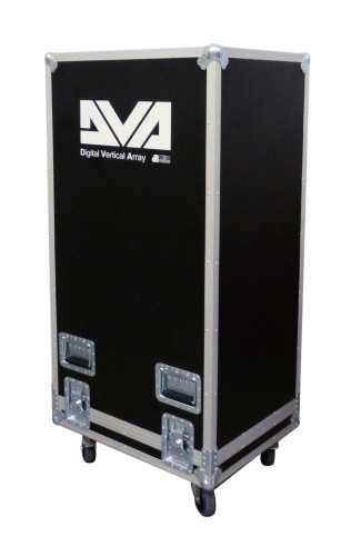 Flycase for 3 DVA T12 modules. Case 