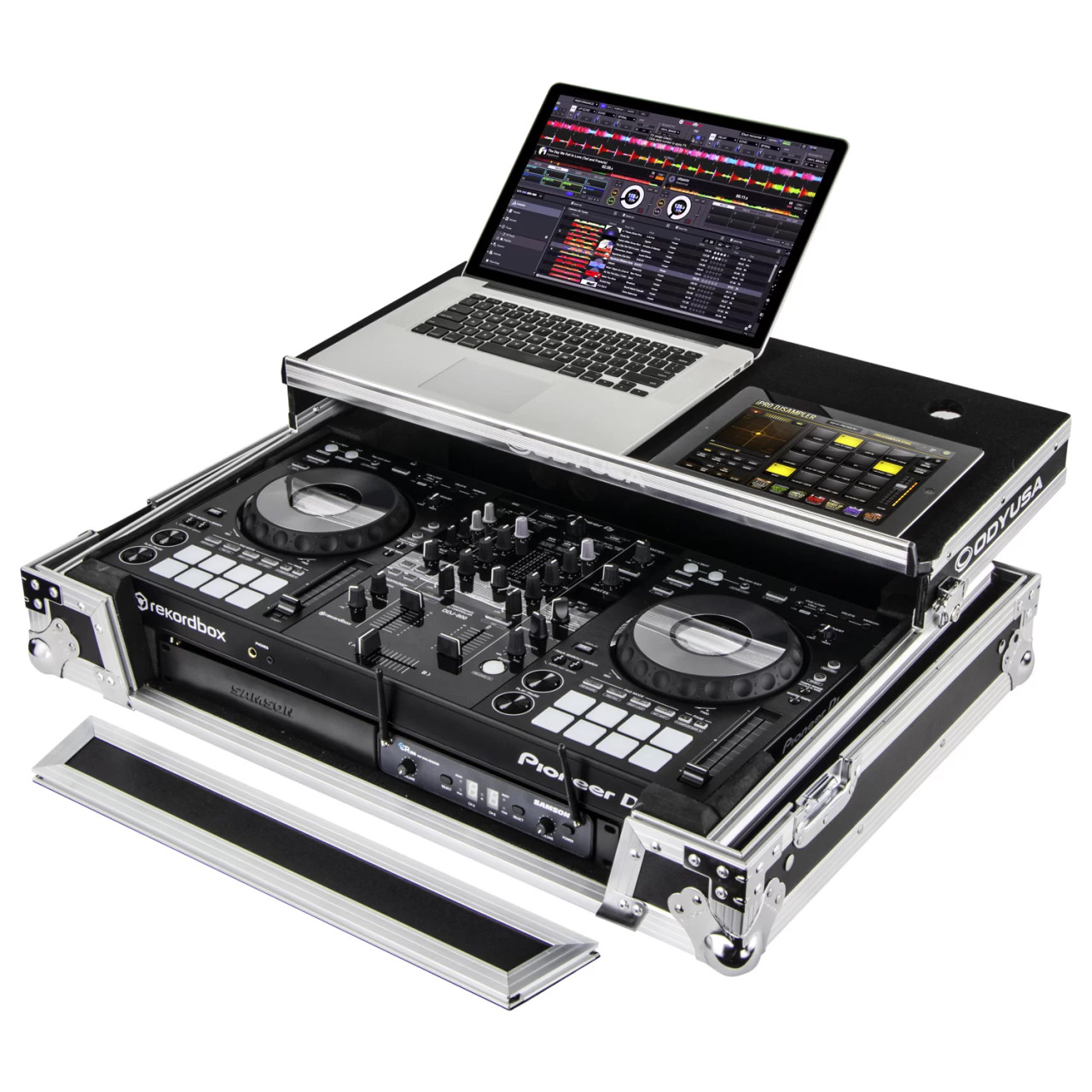 ODYSSEY Pioneer DDJ-800 / XDJ-RR Flight Case with Bottom 1U