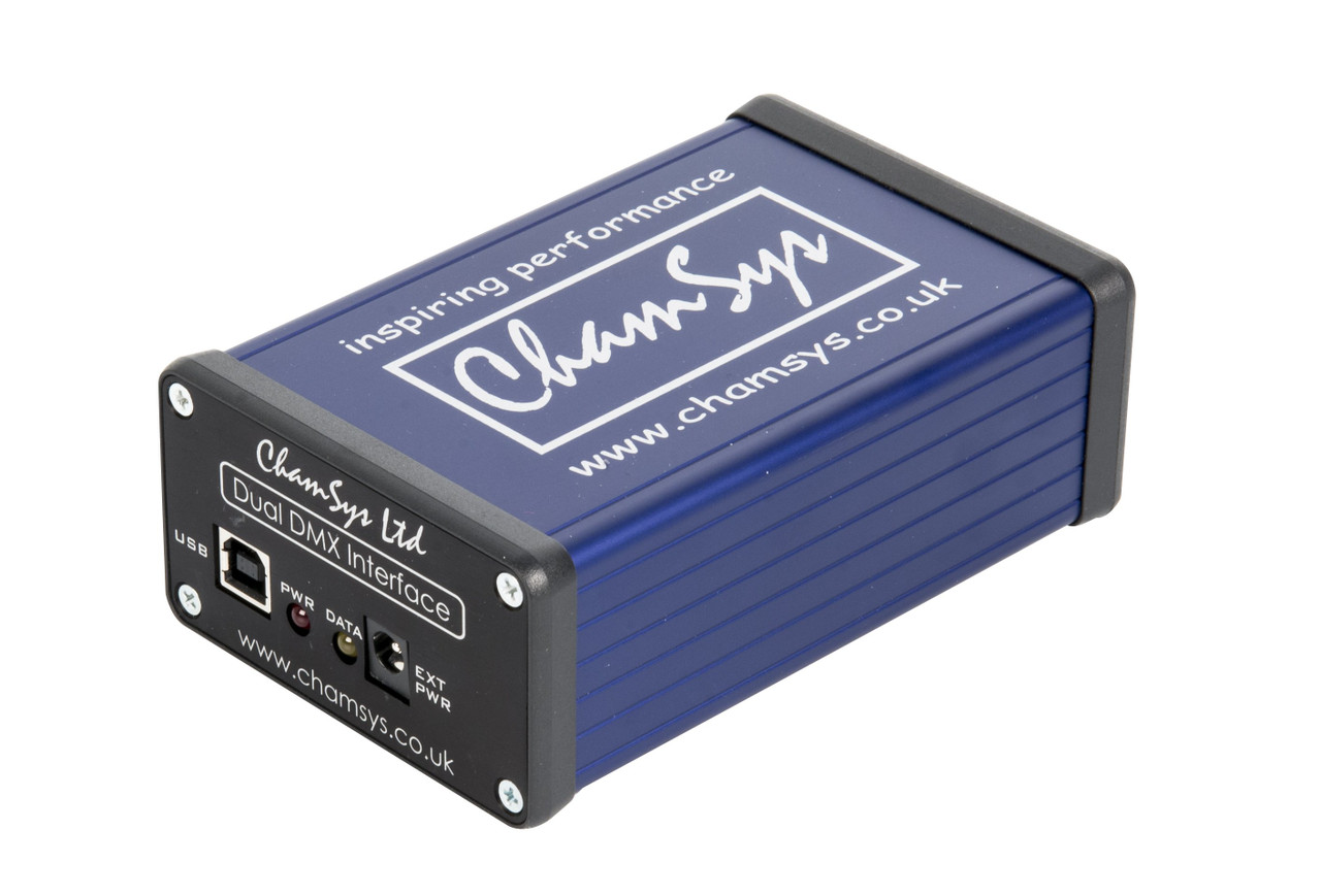 ChamSys CHAMUSB2UNIVDMX512 - MagicQ USB Two Universe DMX512 Interface