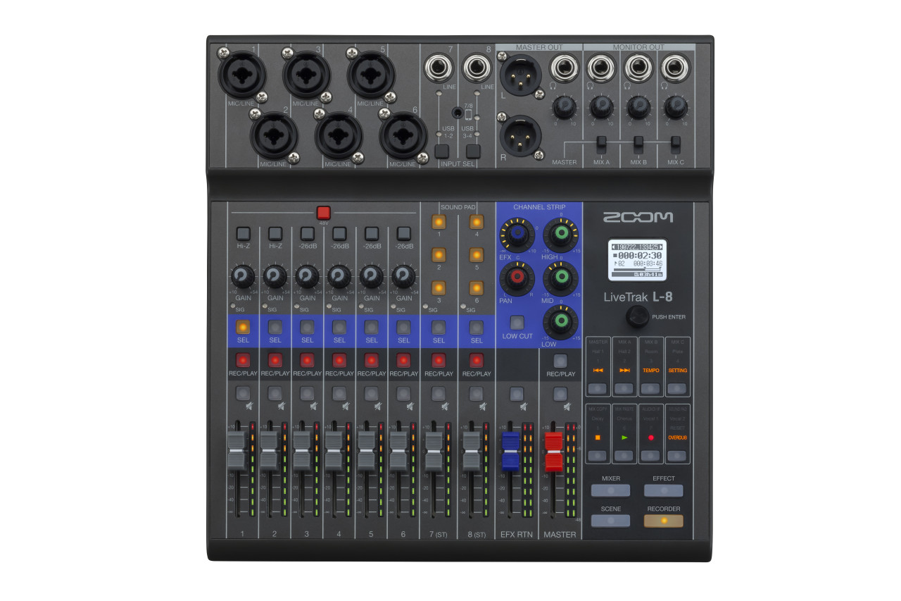 Zoom ZL8 - L8 LiveTrak L-8