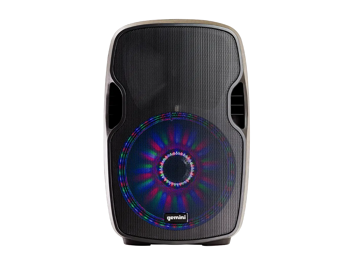 15 Inch Two Way Portable Speaker Active PA Loudspeaker With Built-in