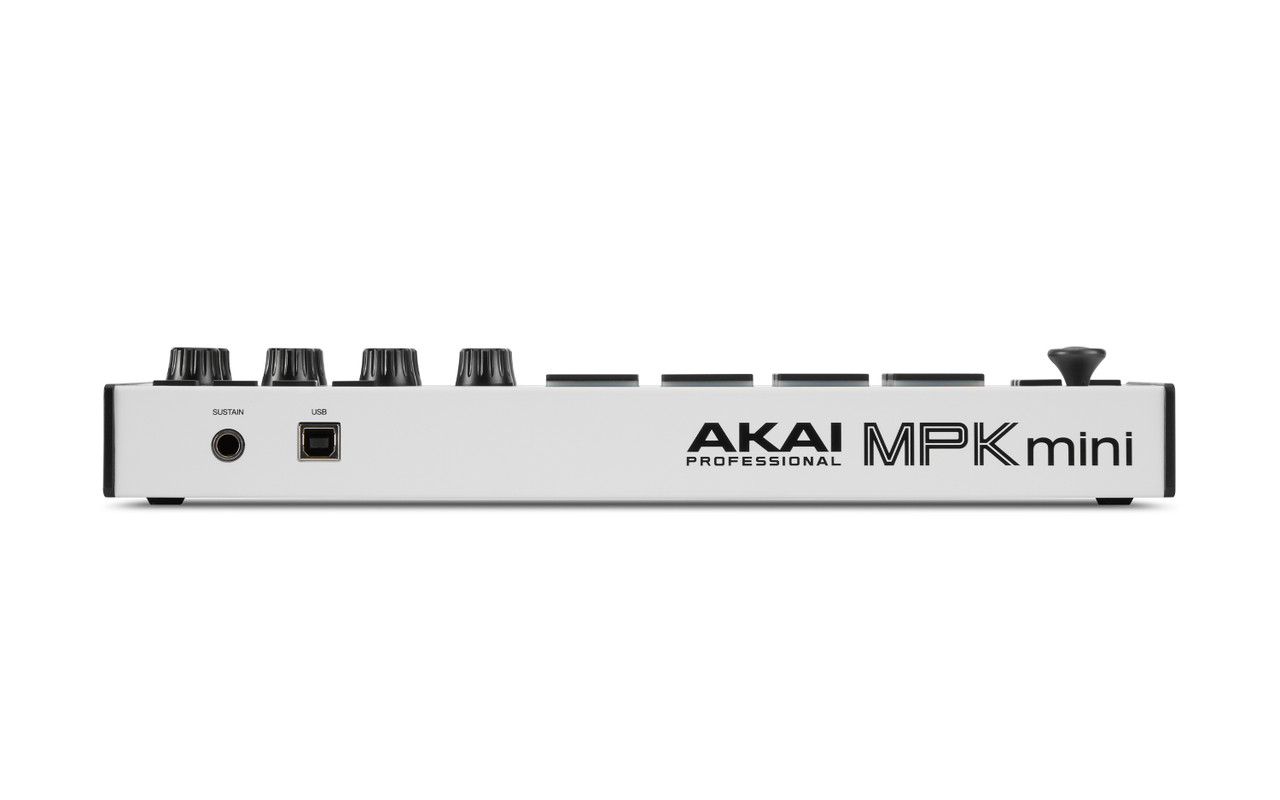 Akai MPK Mini MKIII White Portable USB/MIDI Controller