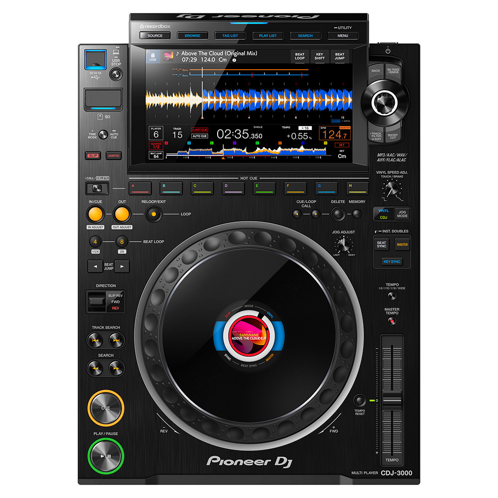 Pioneer CDJ-3000 Professional DJ Multi Player | Gear Club Direct