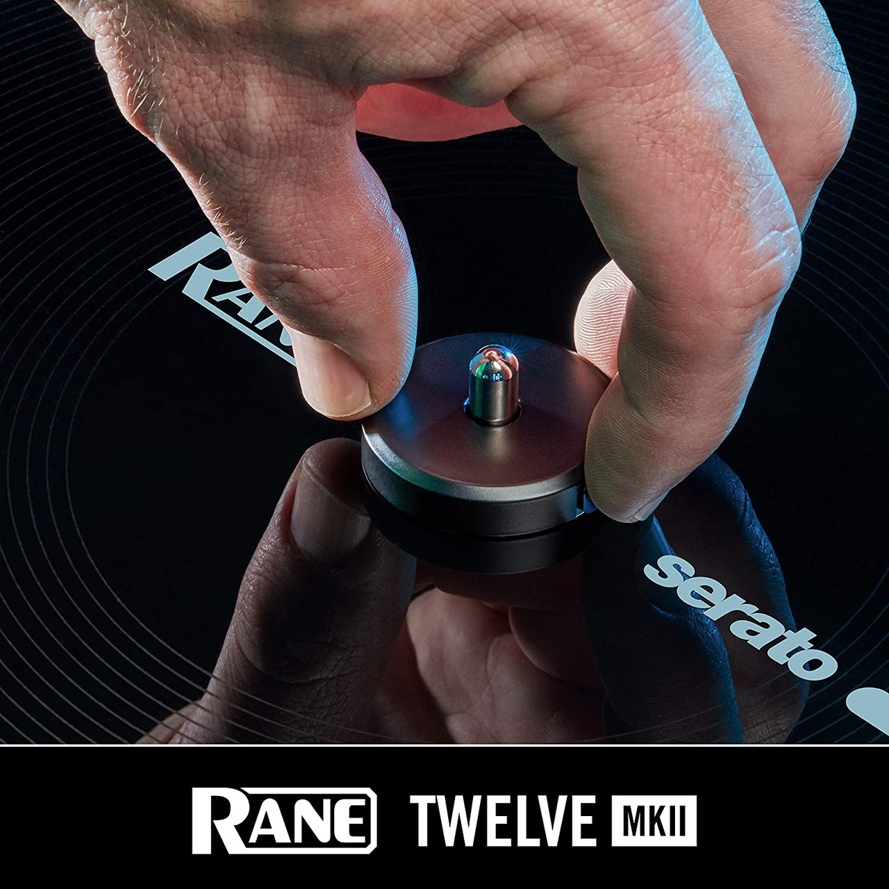 RANE DJ Twelve MKII | 12-Inch Motorized Vinyl Like MIDI Turntable