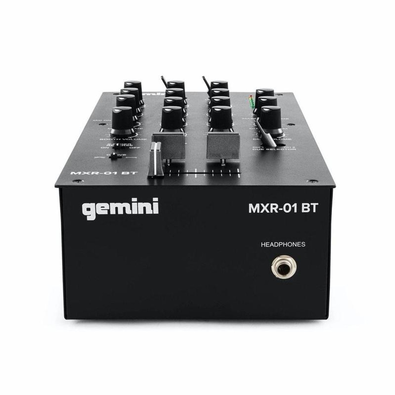 Gemini MXR-01BT 2-CHANNEL PROFESSIONAL DJ MIXER WITH BLUETOOTH INPUT