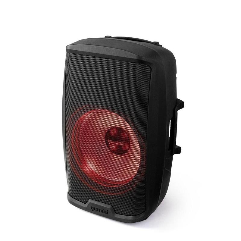 Gemini AS-2115BT-LT 2000 WATT 15” ACTIVE MULTI-LED BLUETOOTH