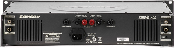 SAMSON SERVO600 パワーアンプ 動作確認済 Samson Servo 600 Power Amplifier