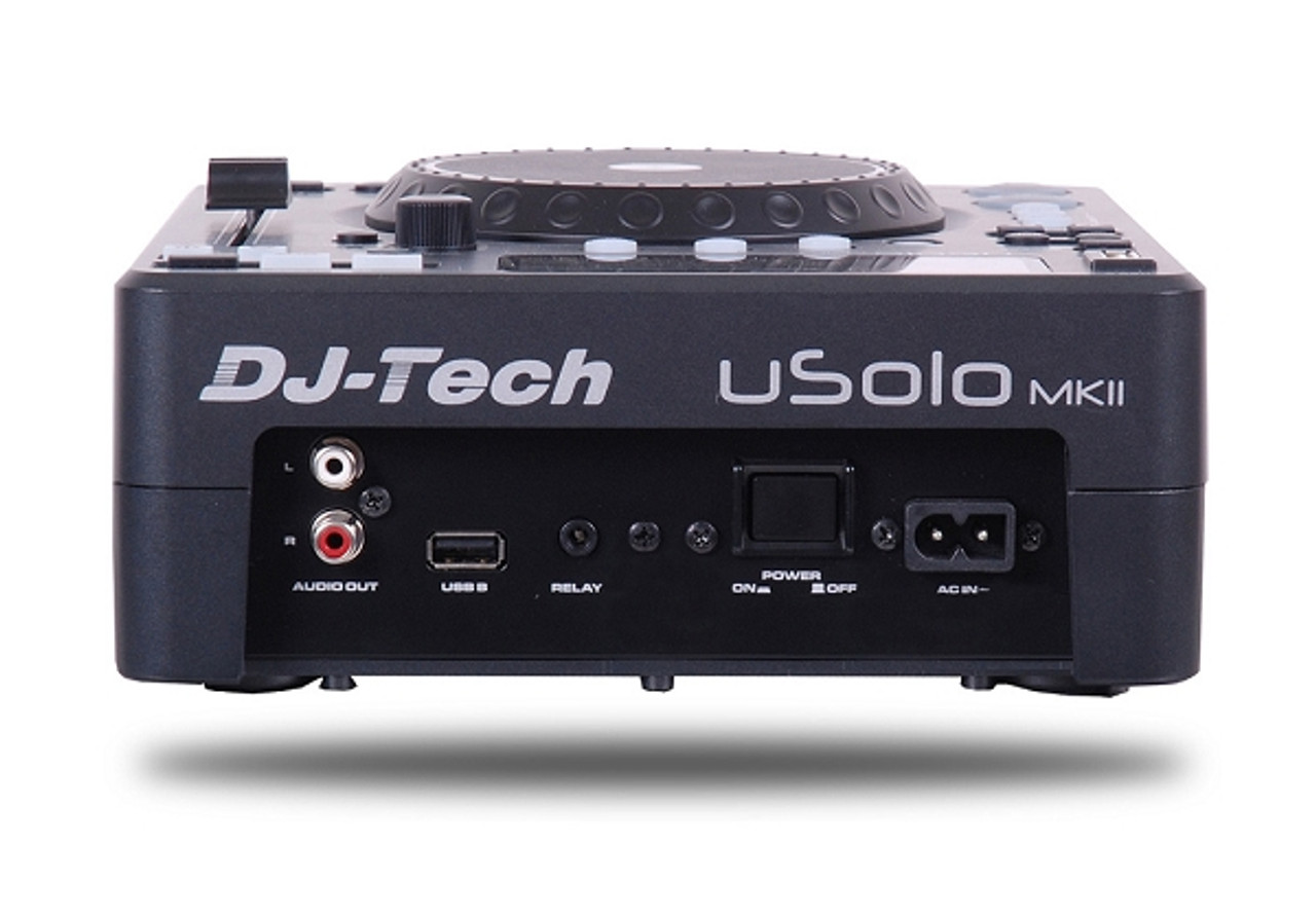DJ Tech USOLO MKII Compact Twin USB Player and Controller
