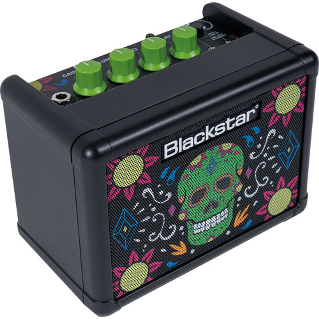 【展示特価】美品 Blackstar FLY 3 アンプ SUGER SKULL ブラック ギター