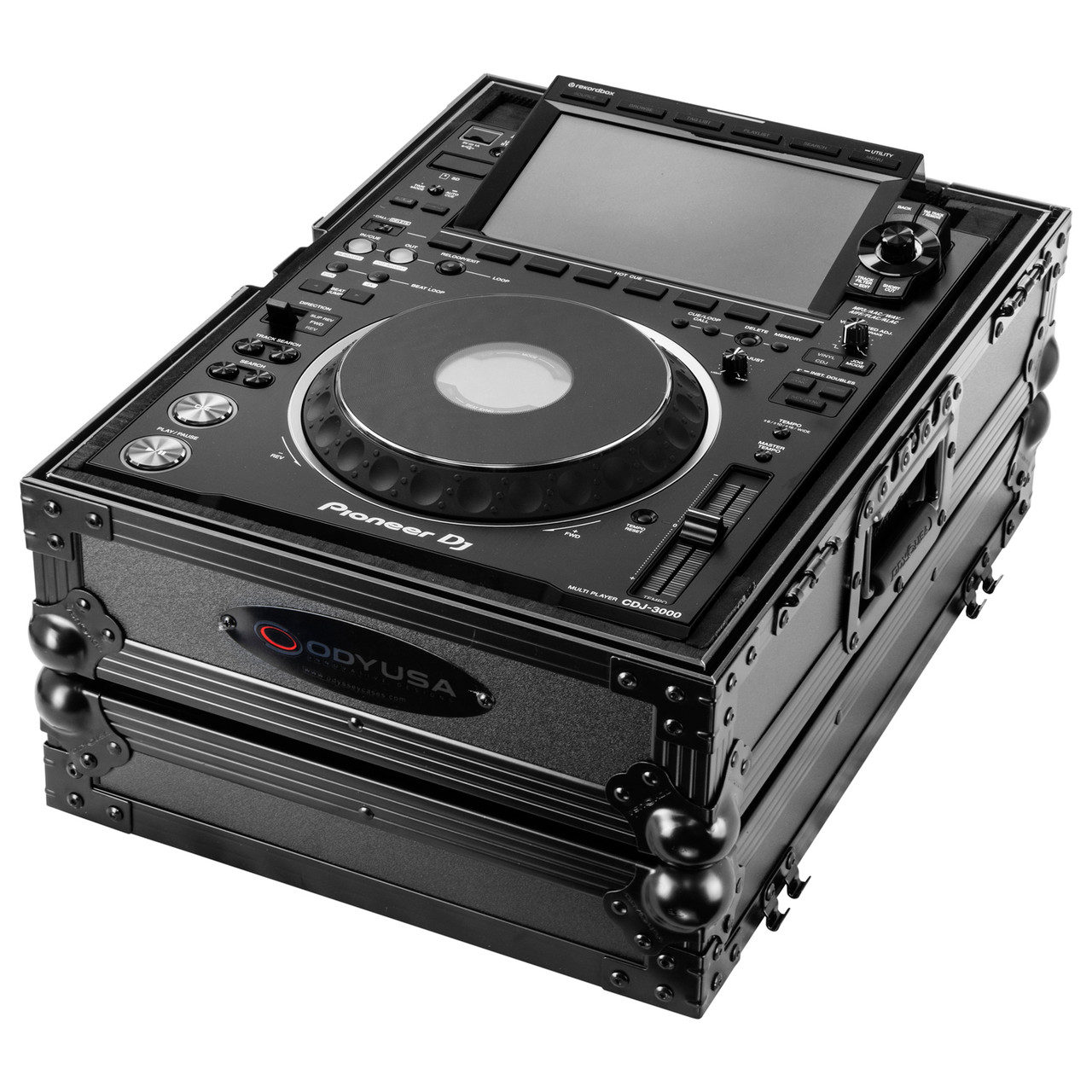 Pioneer DJ CDJ-3000 本体 ハードケース付き Odyssey Pioneer DJ CDJ-3000 Flight Case in Black with Removable