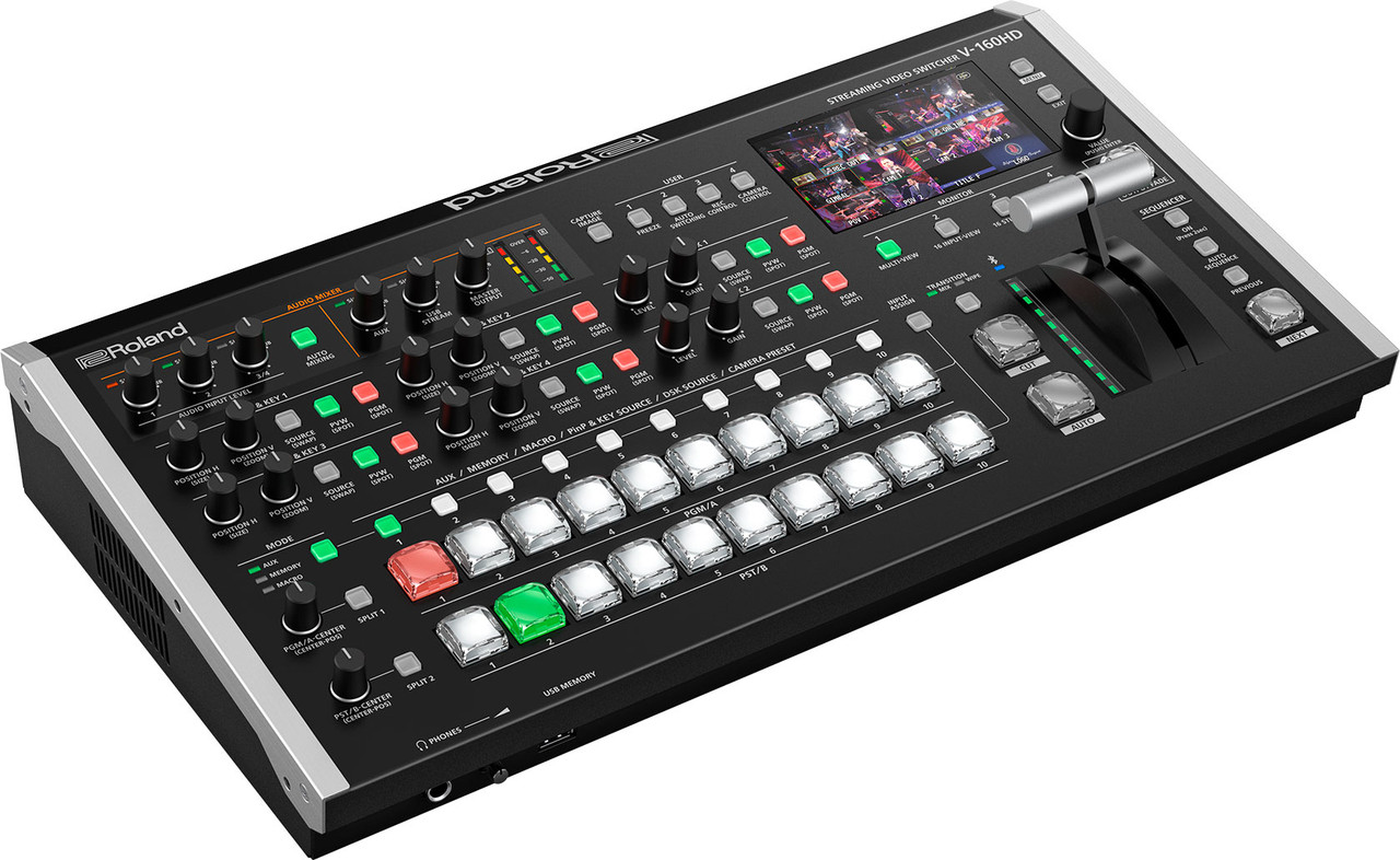 Roland Professional V-160HD HD Streaming Video Switcher - 16 Channel