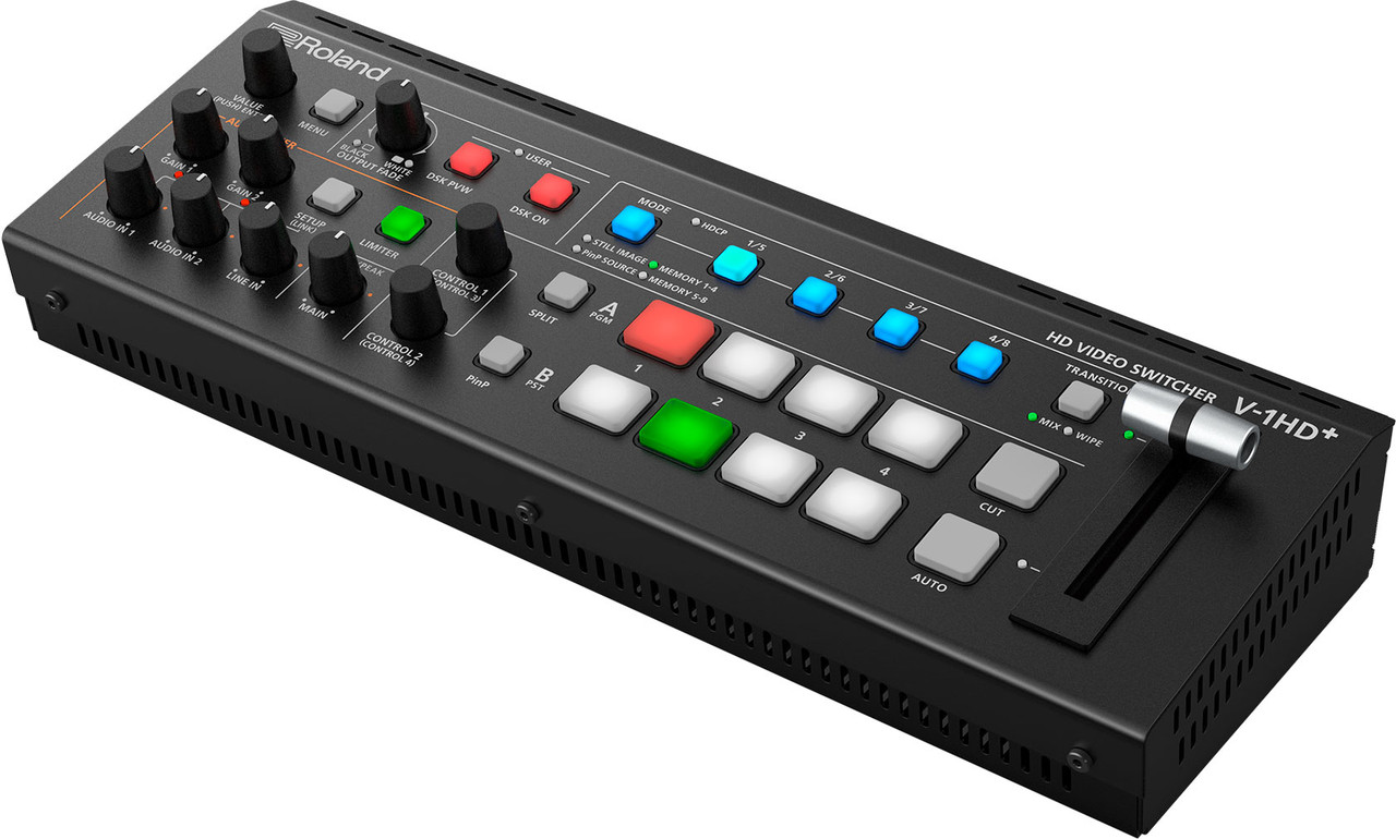 Roland Professional V-1HD PLUS HD Video Switcher - 4 channel HDMI