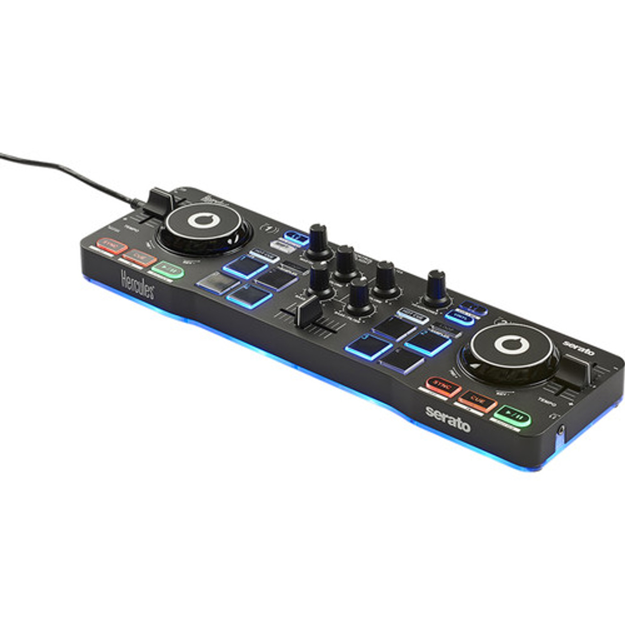 Hercules DJCONTROL MIX ポータブルDJコントローラー Hercules - DJControl Mix - Mix with your smartphone