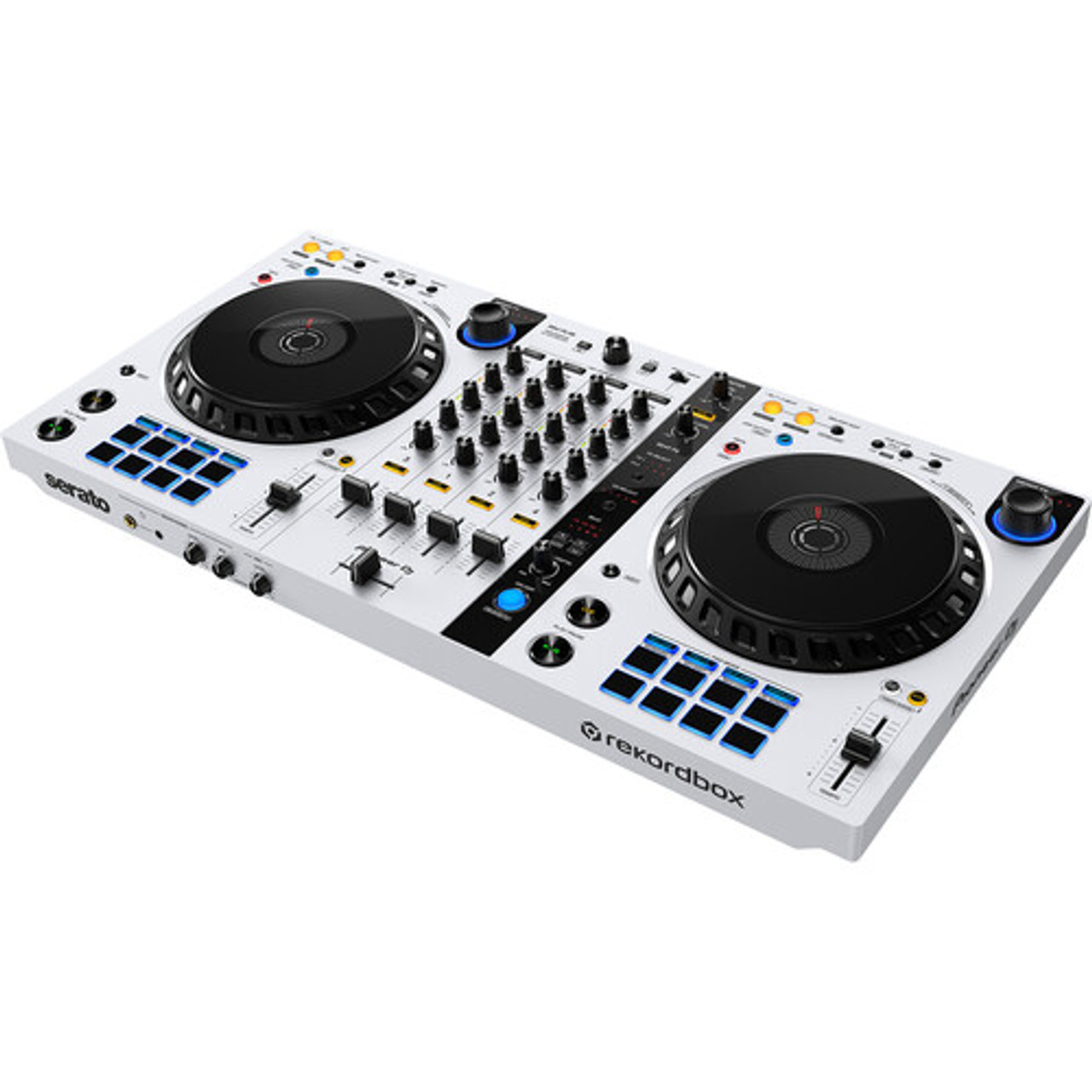 Pioneer DJ DDJ-FLX6 4-Channel DJ Controller for rekordbox and Serato DJ Pro  (White)