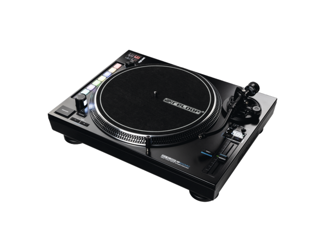 Reloop AMS-RP-8000-MK2 Advanced Hybrid Torque Turntable w/ MIDI feature  section