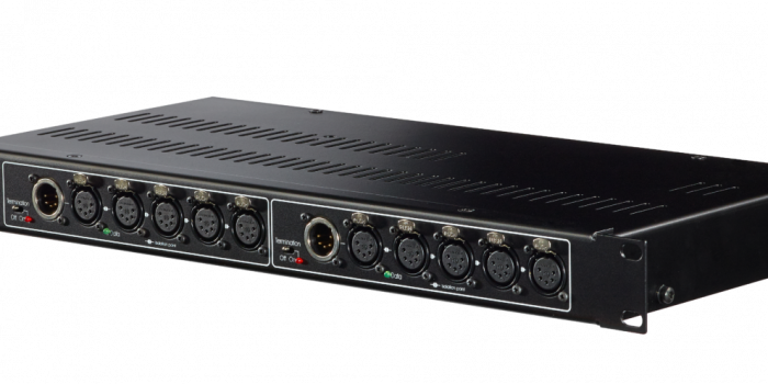 Avolites Isolated DMX 512 Rack Splitter 2 of 1 in 4 out - 19