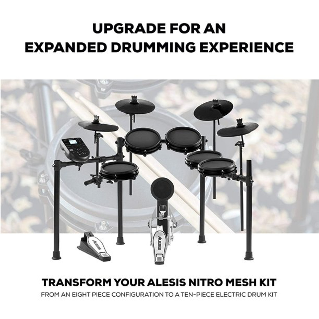 Paquete de expansión Alesis Nitro MeshPaquete de expansión Alesis Nitro Mesh  