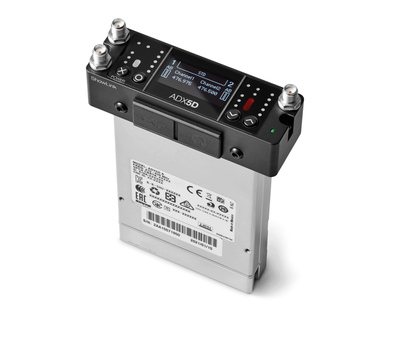 Shure ADX5D Portable Receiver