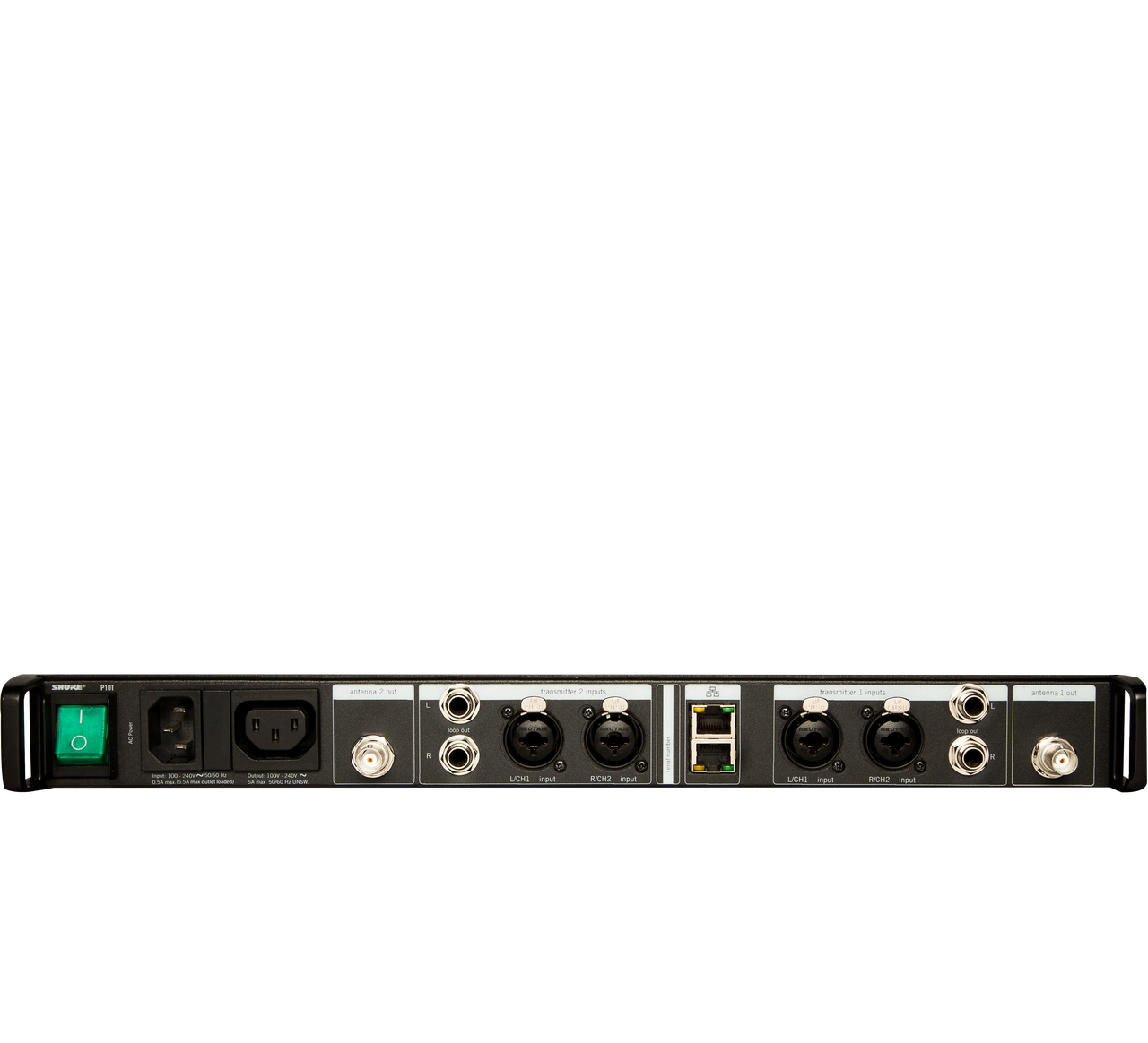 Shure P10T=-G10 PSM¨1000 Dual Rack Unit Transmiitter